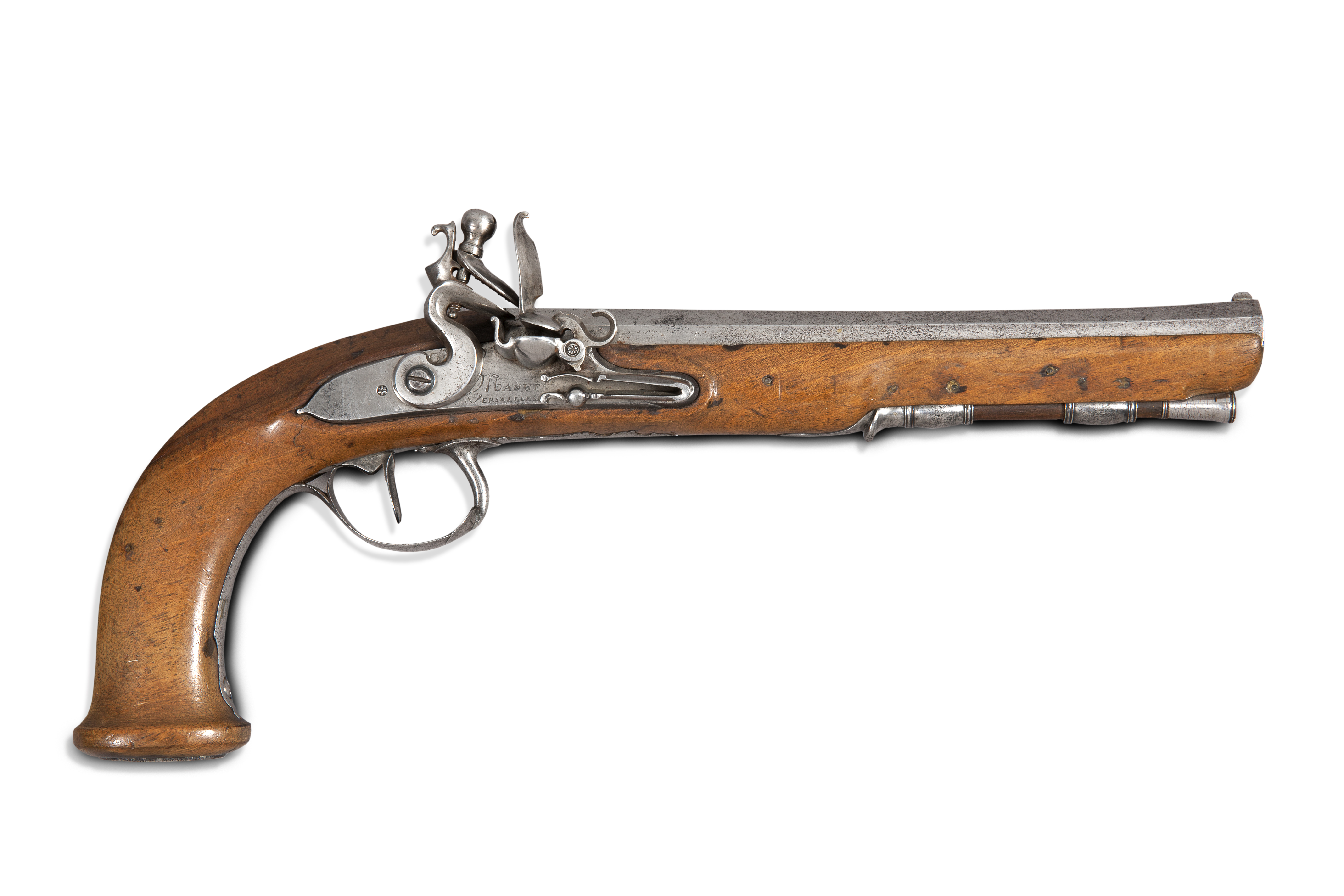 Pistolet de présent or offert par les Directoires exécutifs au Général Suchet.